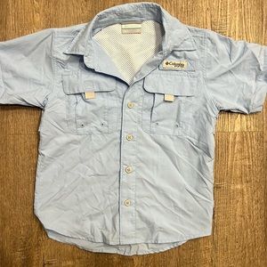 Columbia pfg boys fishing shirt